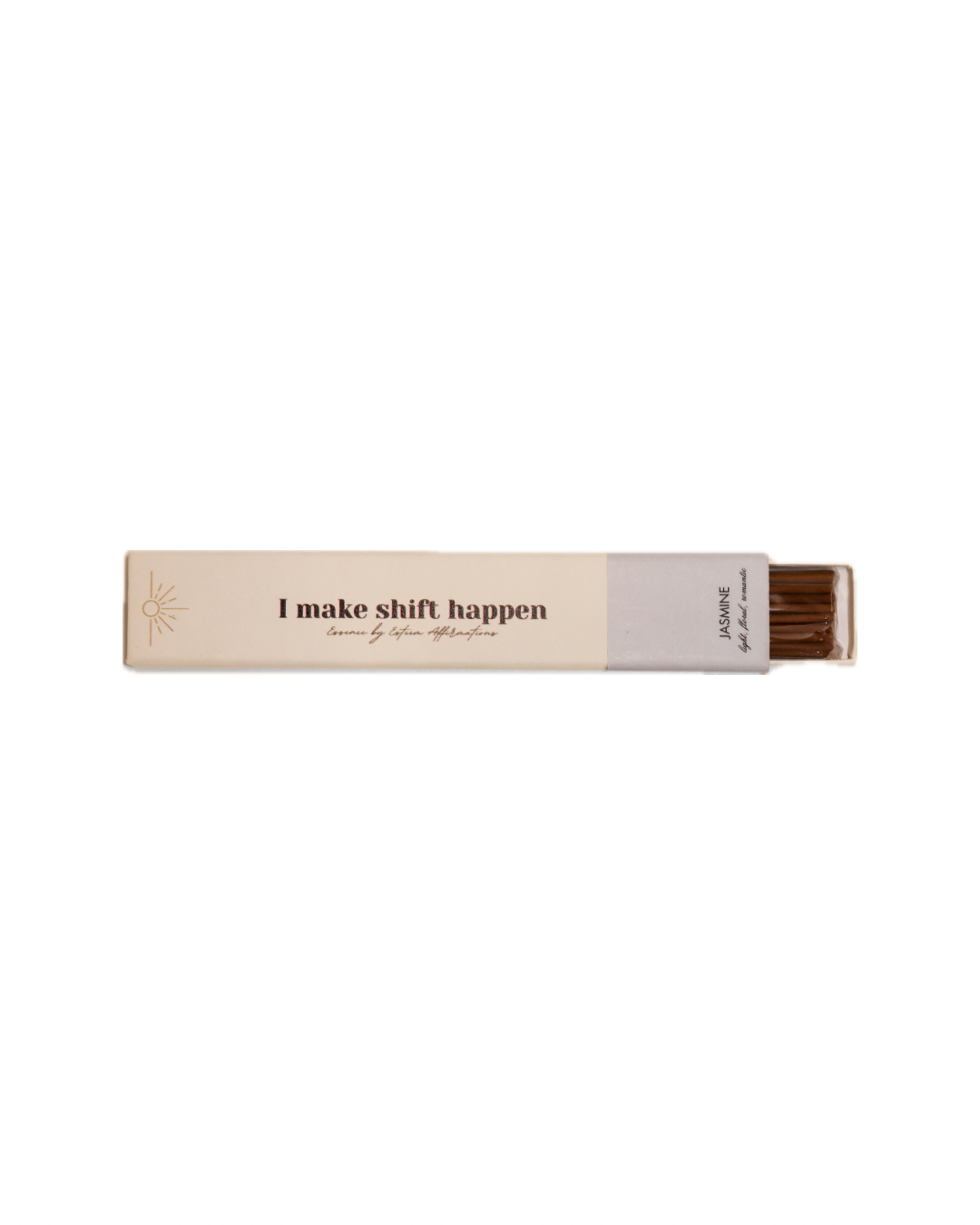 I Make Shift Happen | Jasmine Affirmation Incense Sticks
