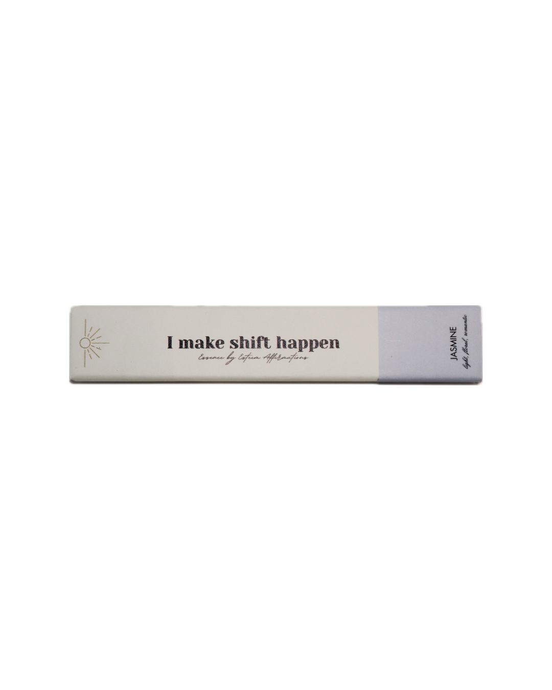I Make Shift Happen | Jasmine Affirmation Incense Sticks