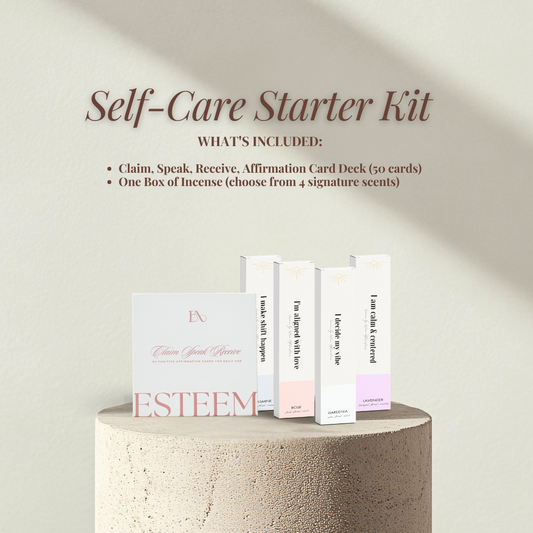 Self-Care Starter Kit: Affirmation Cards & Incense