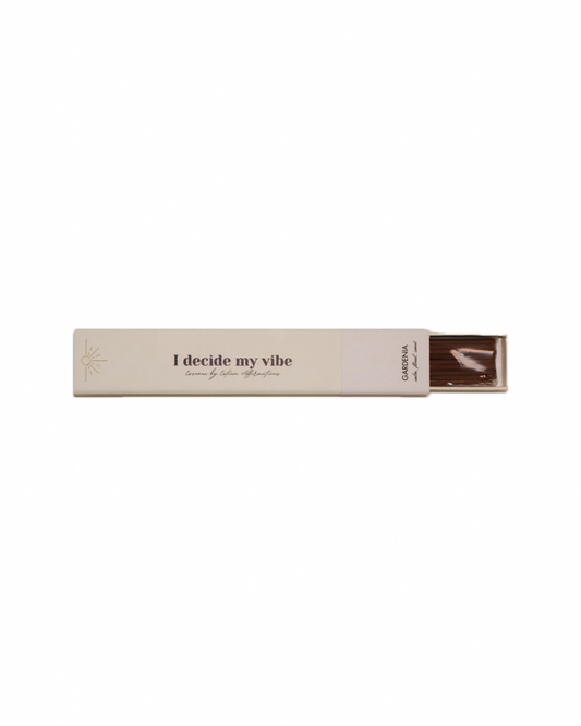 I Decide My Vibe: Gardenia-Scented Incense